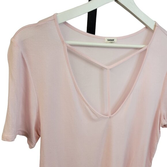 Garage Strappy Front Baby Pink Top Size Medium - Picture 2 of 5